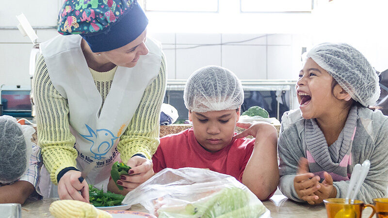 Oficina de Culinária - Banco de alimentos